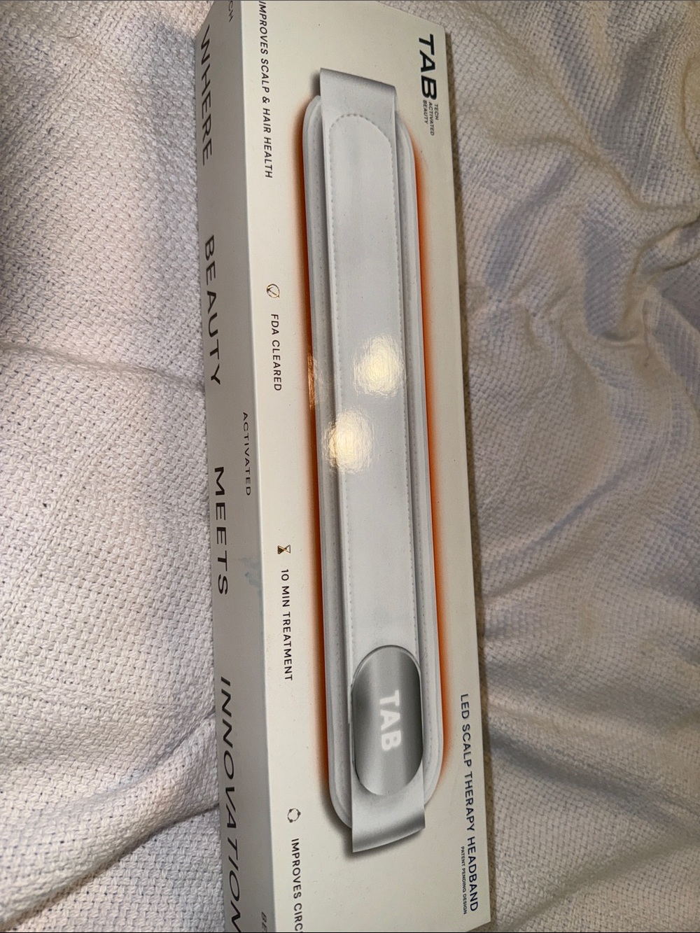 LED Scalp Therapy Headband - White